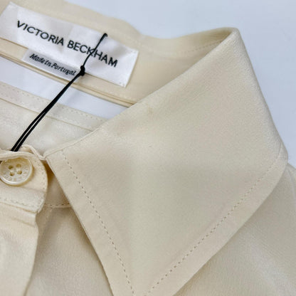 VICTORIABECKHAM ヴィクトリアベッカム 25-050-521-0006 MUSE別注 ラッフルブラウス トップス