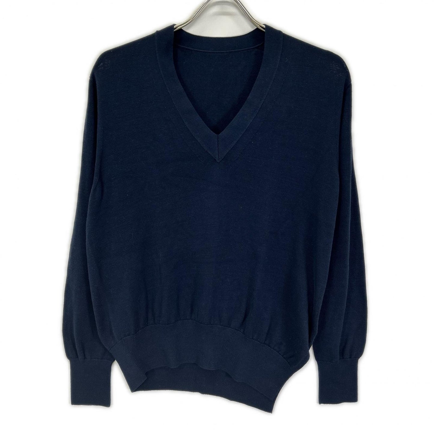 Deuxieme Classe ドゥーズィエムクラス 25-080-500-4040 SOIE Vネック プルオーバーニット トップス