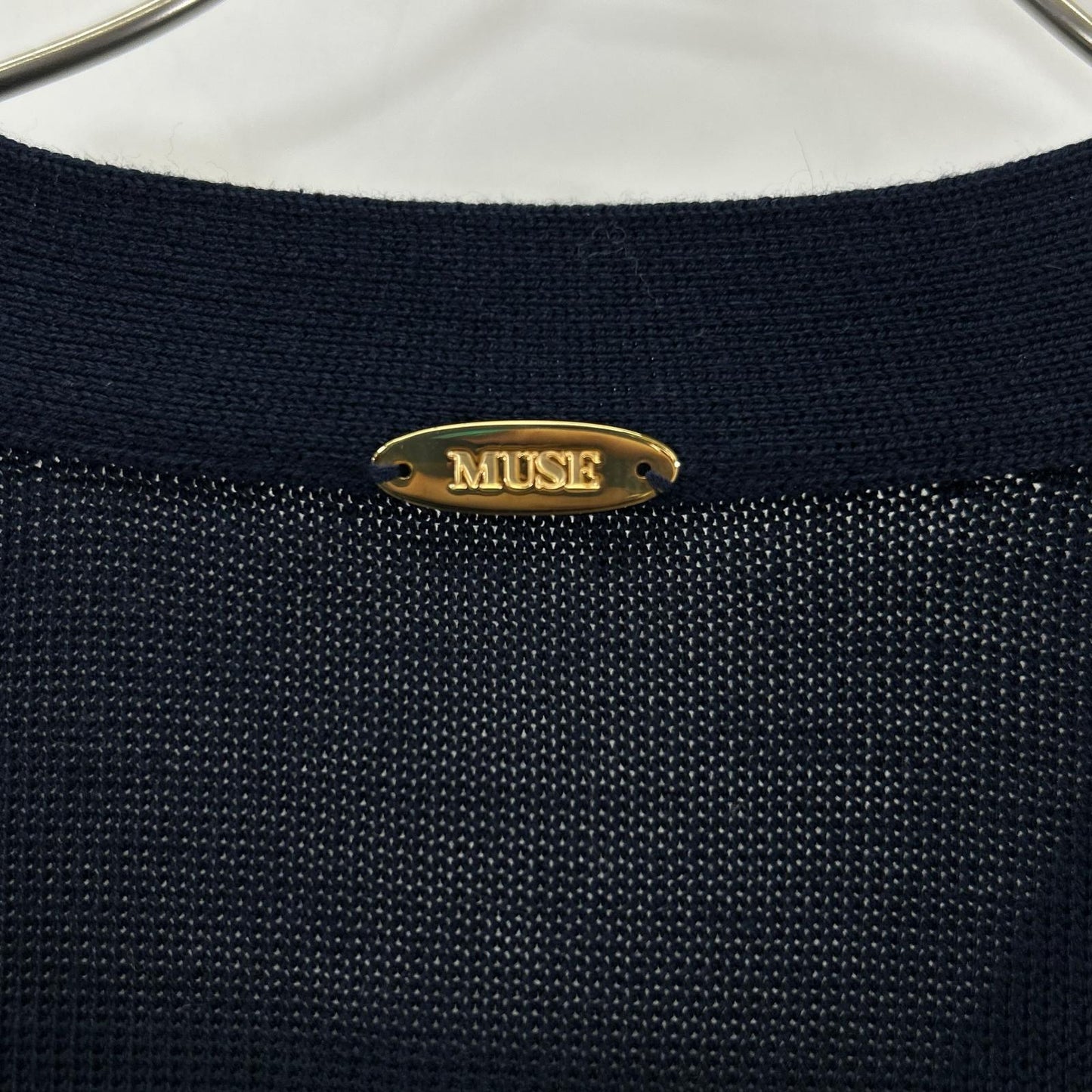 Deuxieme Classe ドゥーズィエムクラス 25-080-500-4040 SOIE Vネック プルオーバーニット トップス