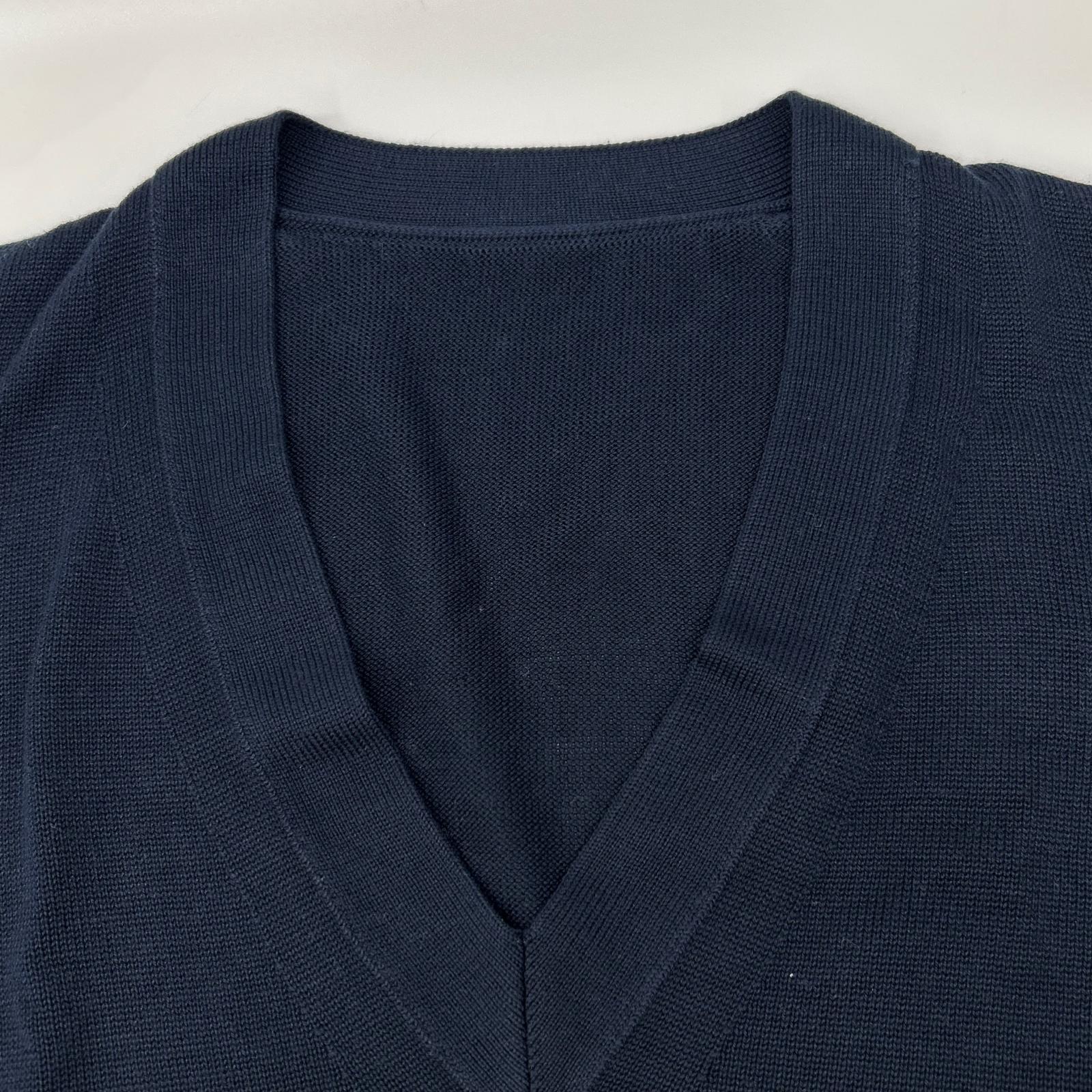 Deuxieme Classe ドゥーズィエムクラス 25-080-500-4040 SOIE Vネック プルオーバーニット トップス