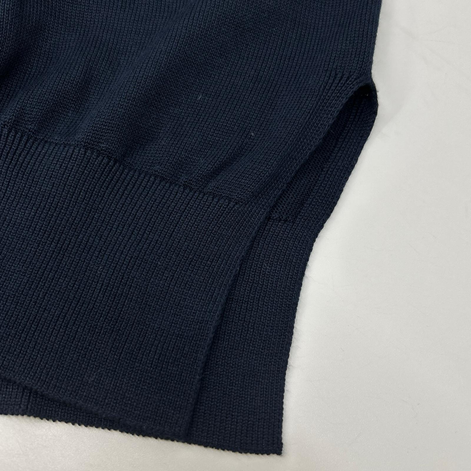 Deuxieme Classe ドゥーズィエムクラス 25-080-500-4040 SOIE Vネック プルオーバーニット トップス