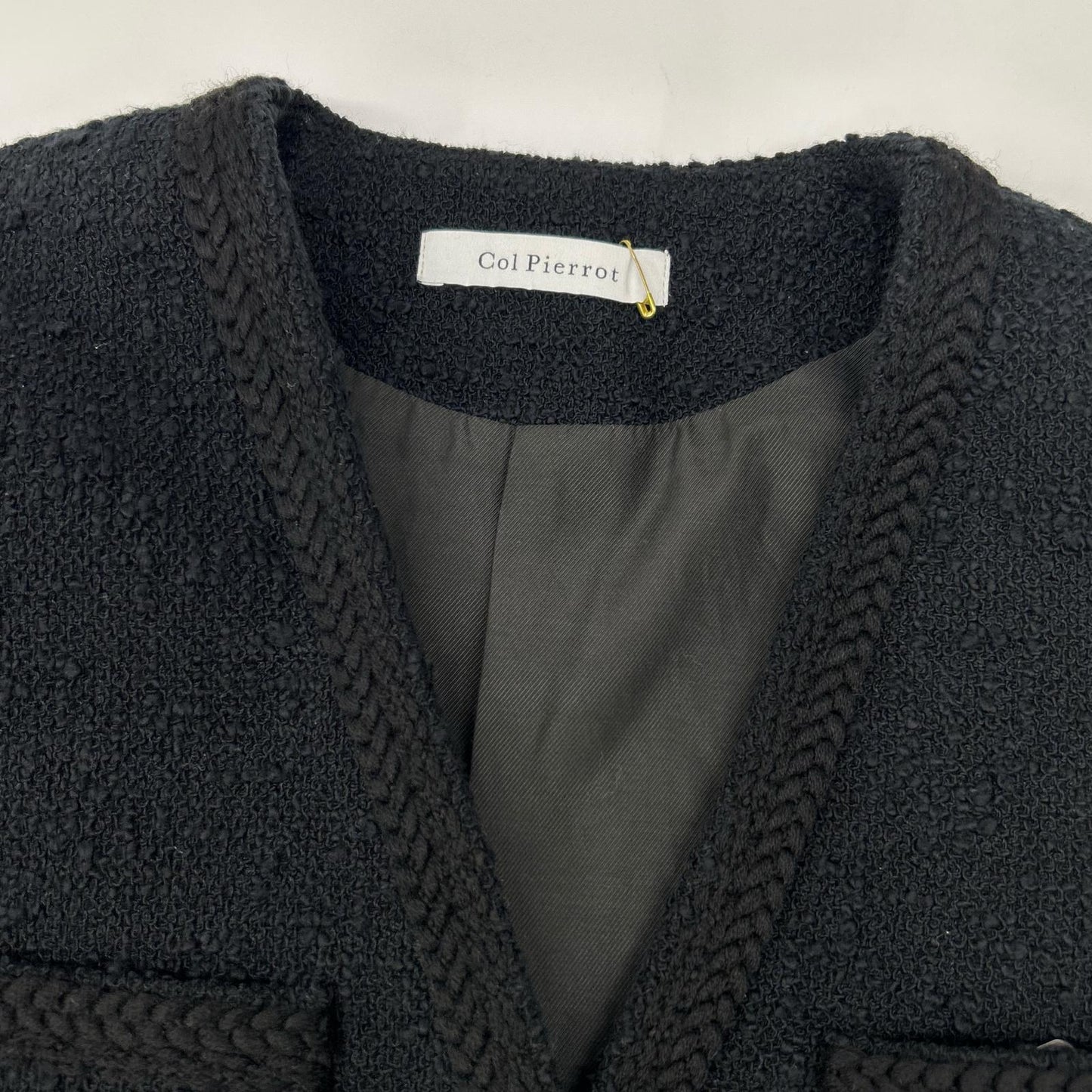 col pierrot コルピエロ 24-010-560-5007 Original Yarn Tweed ツイードジャケット ジャケット