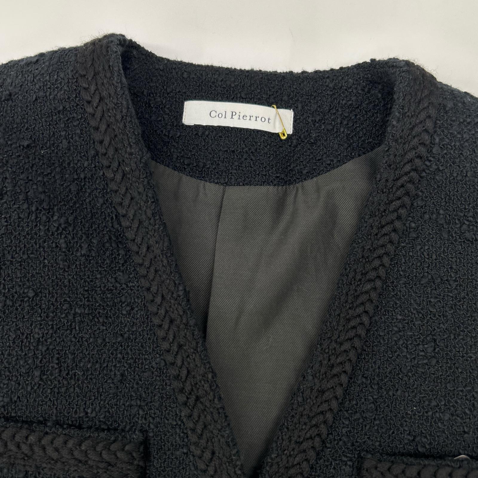 col pierrot コルピエロ 24-010-560-5007 Original Yarn Tweed ツイードジャケット ジャケット