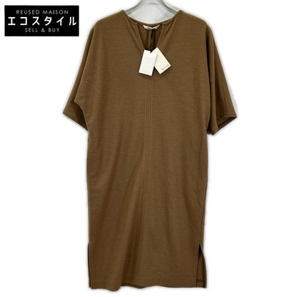 Whim Gazette ウィムガゼット WG17D0093090100 キャメル ウールキーネックワンピース ワンピース