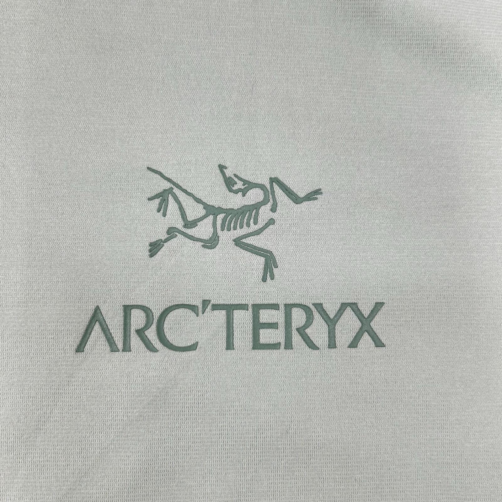 ARC'TERYX アークテリクス MOTUS CREW ARCWORD SS M グリーン バックロゴTシャツ トップス