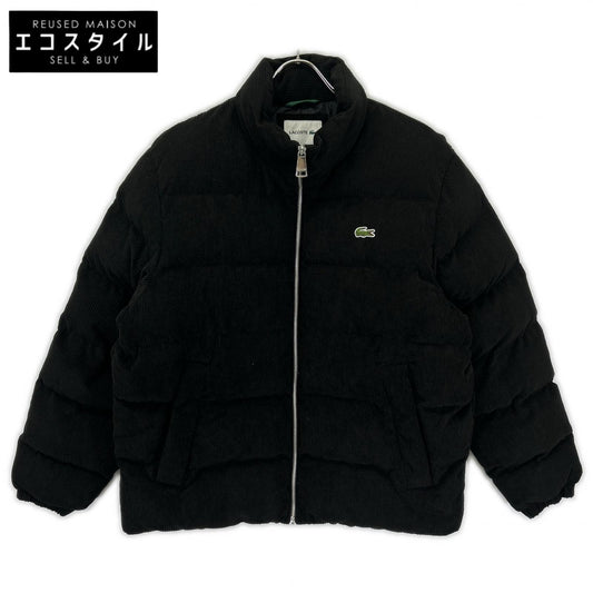 Lacoste Lacoste BH7141 black corduroy puffer jacket jacket
