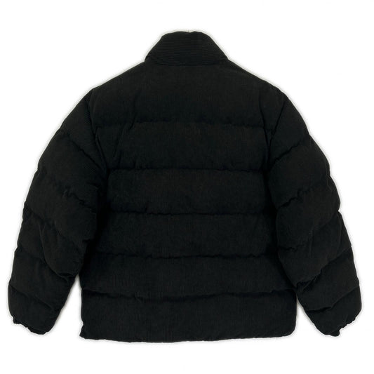 Lacoste Lacoste BH7141 black corduroy puffer jacket jacket