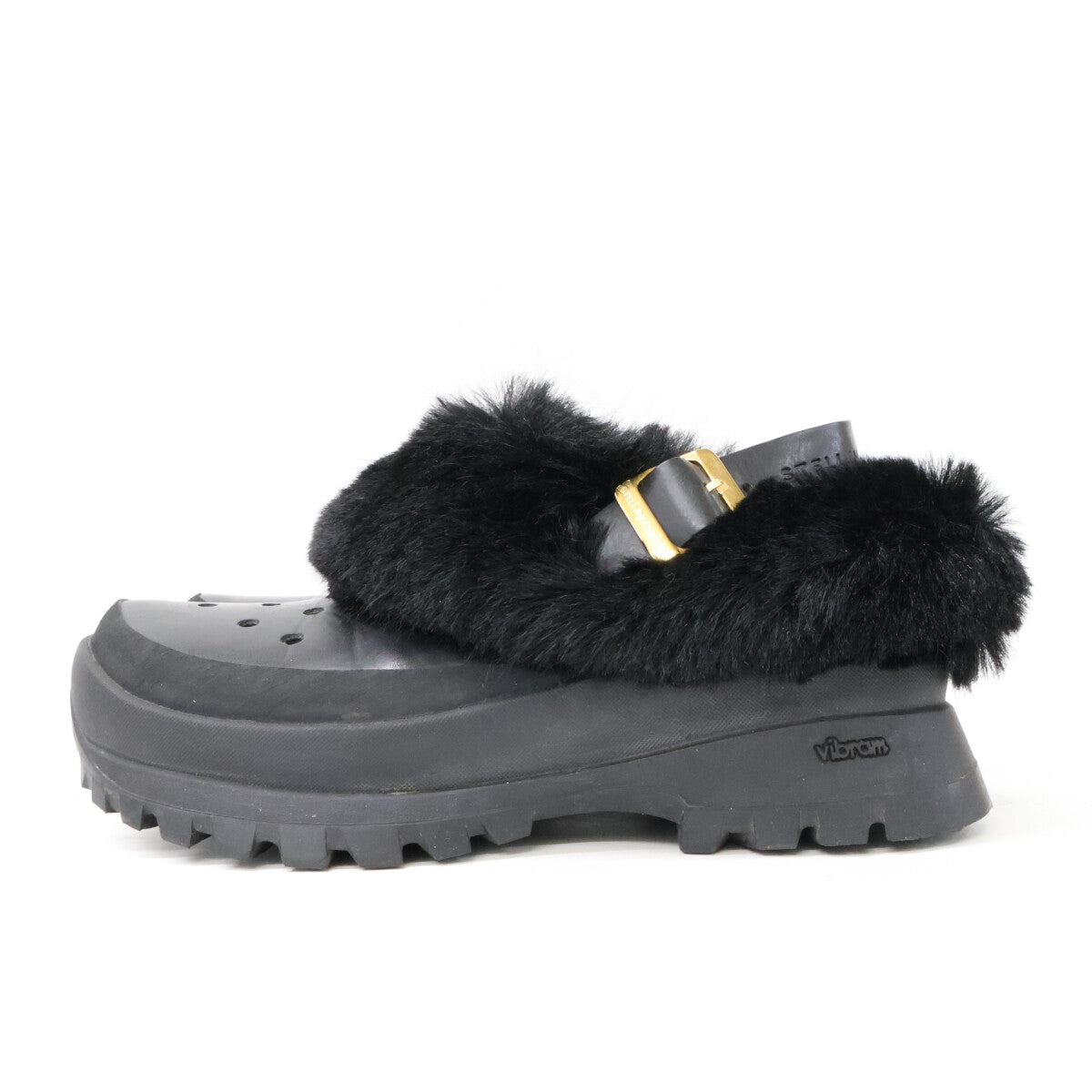STELLA McCARTNEY ステラマッカートニー フェイクファー クロッグ サボ サンダル シューズ