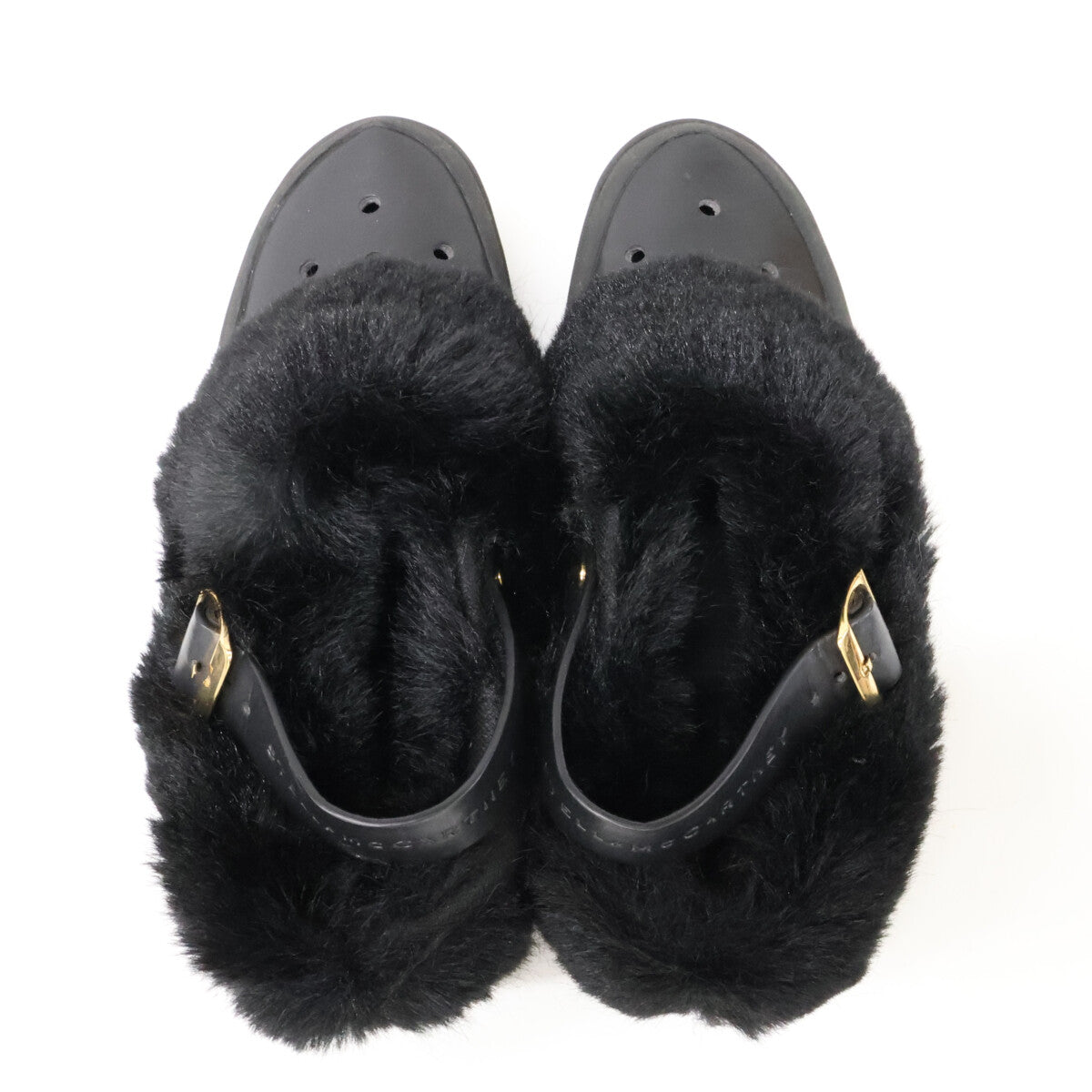 STELLA McCARTNEY ステラマッカートニー フェイクファー クロッグ サボ サンダル シューズ