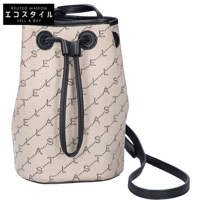 STELLA McCARTNEY ステラマッカートニー 557917 W8437 モノグラムキャンバス/エコレザー バケット ショルダーバッグ
