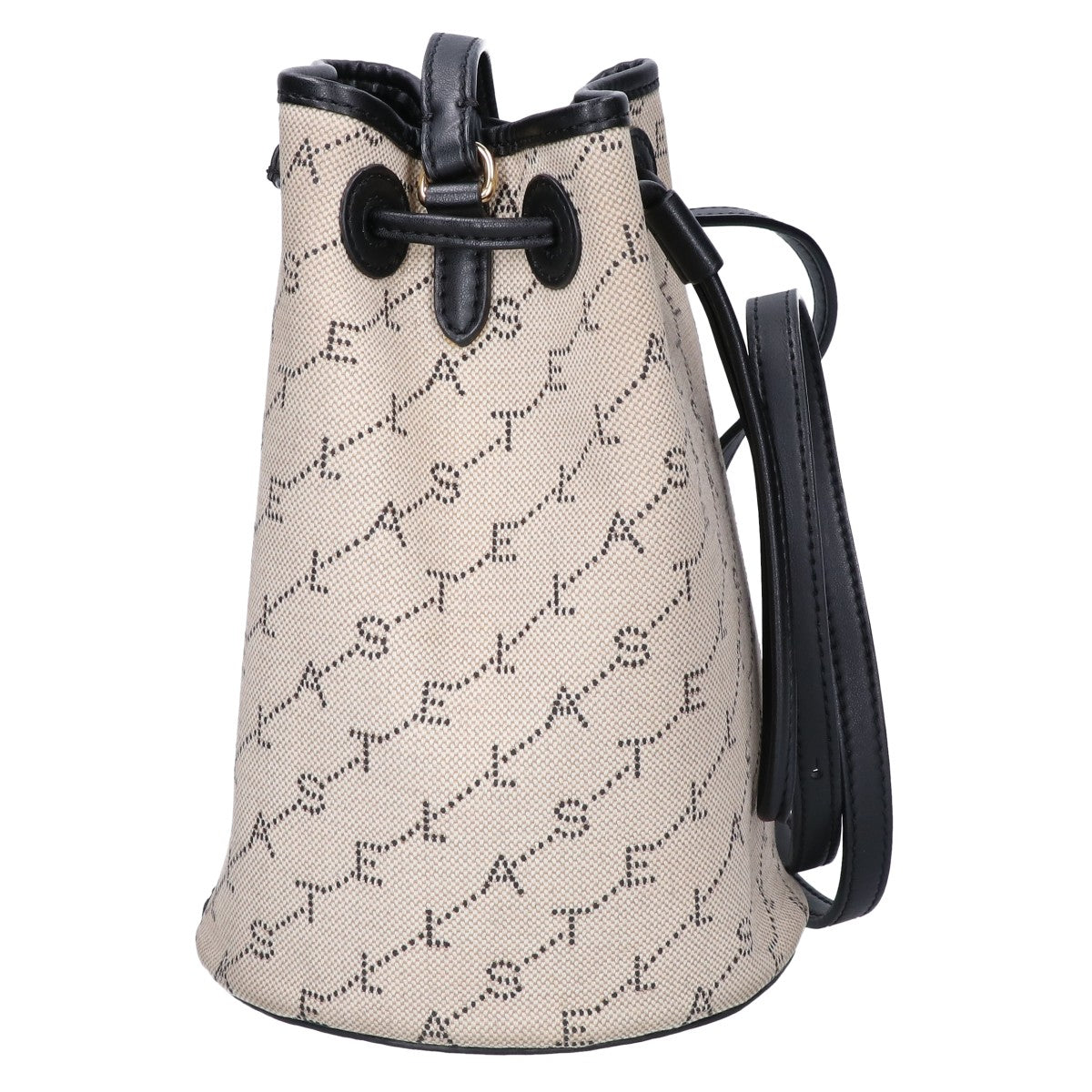 STELLA McCARTNEY ステラマッカートニー 557917 W8437 モノグラムキャンバス/エコレザー バケット ショルダーバッグ