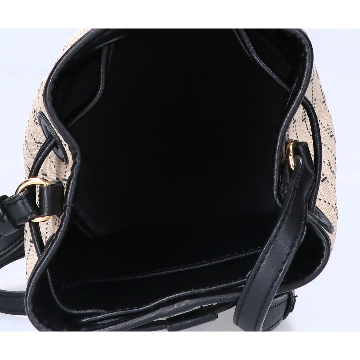 STELLA McCARTNEY ステラマッカートニー 557917 W8437 モノグラムキャンバス/エコレザー バケット ショルダーバッグ