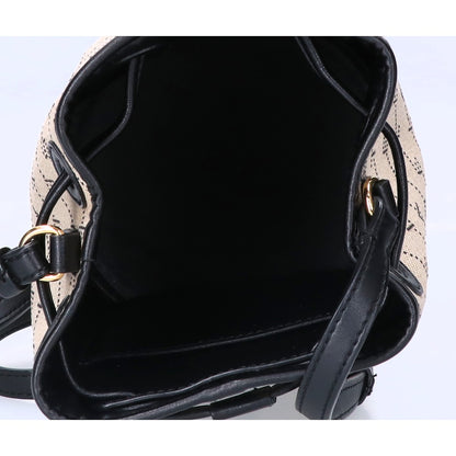 STELLA McCARTNEY ステラマッカートニー 557917 W8437 モノグラムキャンバス/エコレザー バケット ショルダーバッグ