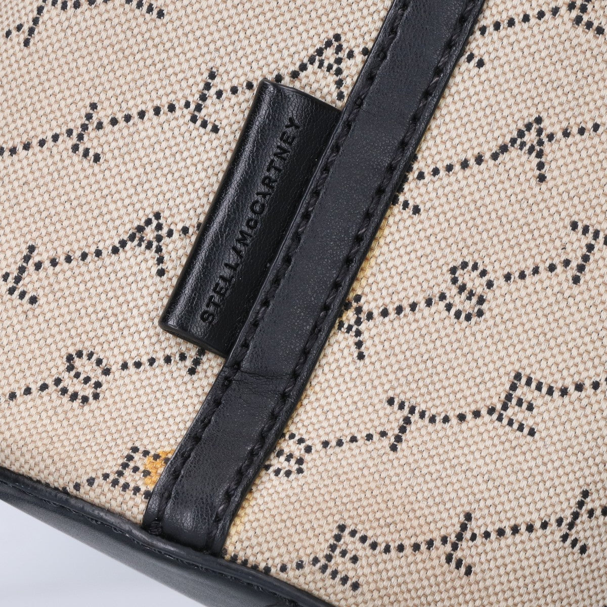 STELLA McCARTNEY ステラマッカートニー 557917 W8437 モノグラムキャンバス/エコレザー バケット ショルダーバッグ