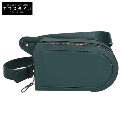 DELVAUX デルヴォー 新品同様 PIN CITY パン シティ シグネチャーD グレインカーフレザー クロスボディバッグ ショルダーバッグ