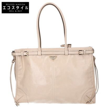 PRADA プラダ 1BA439 ボニー エクストララージ ナッパレザーハンドバッグ ストラップ ハンドバッグ
