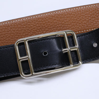 HERMES エルメス □R刻印 ケープコッド ボックスカーフ/ヴォー・トーゴ リバーシブル ベルト