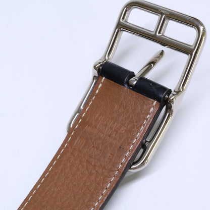HERMES エルメス □R刻印 ケープコッド ボックスカーフ/ヴォー・トーゴ リバーシブル ベルト
