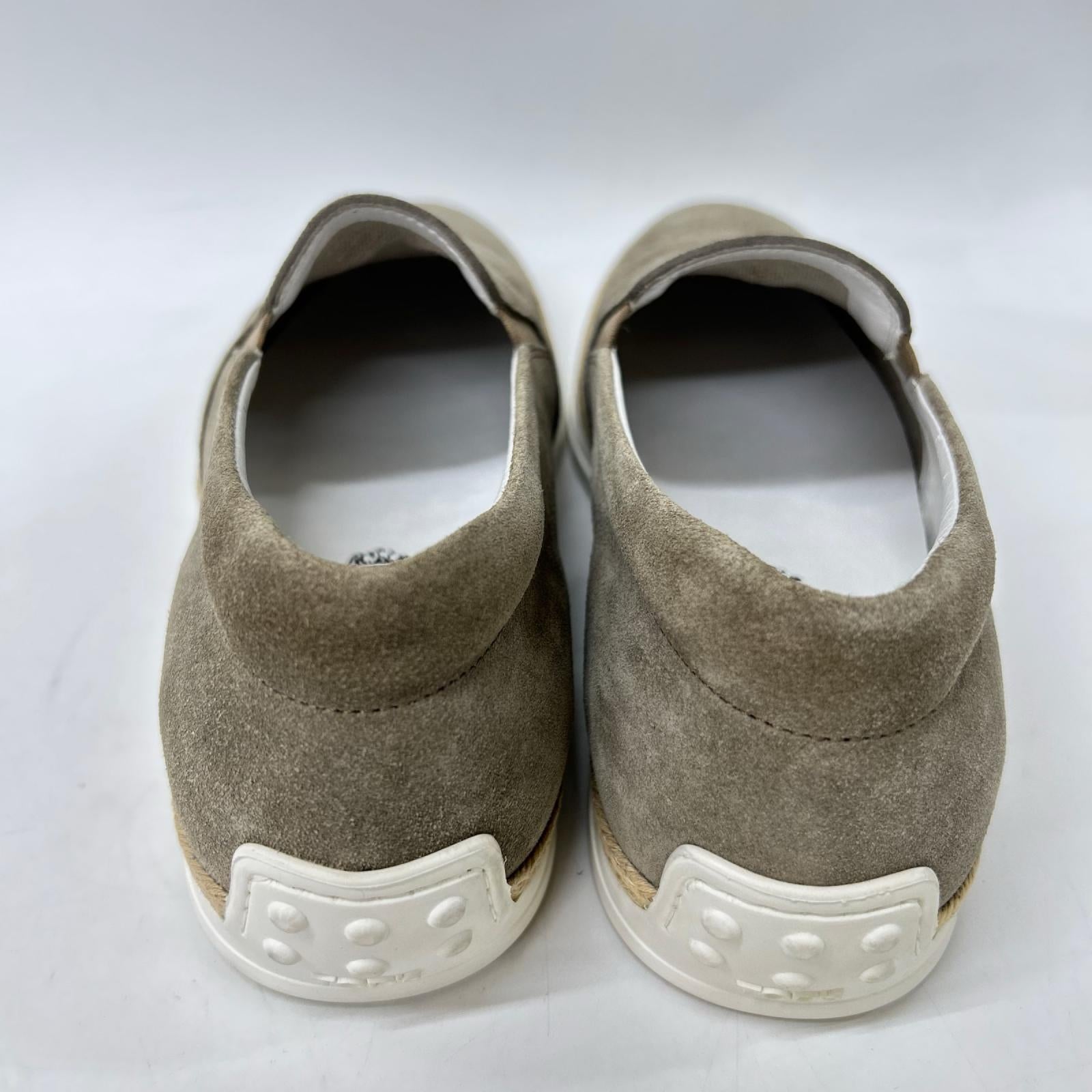 TOD'S トッズ パネル スエードレザースリッポンシューズ シューズ