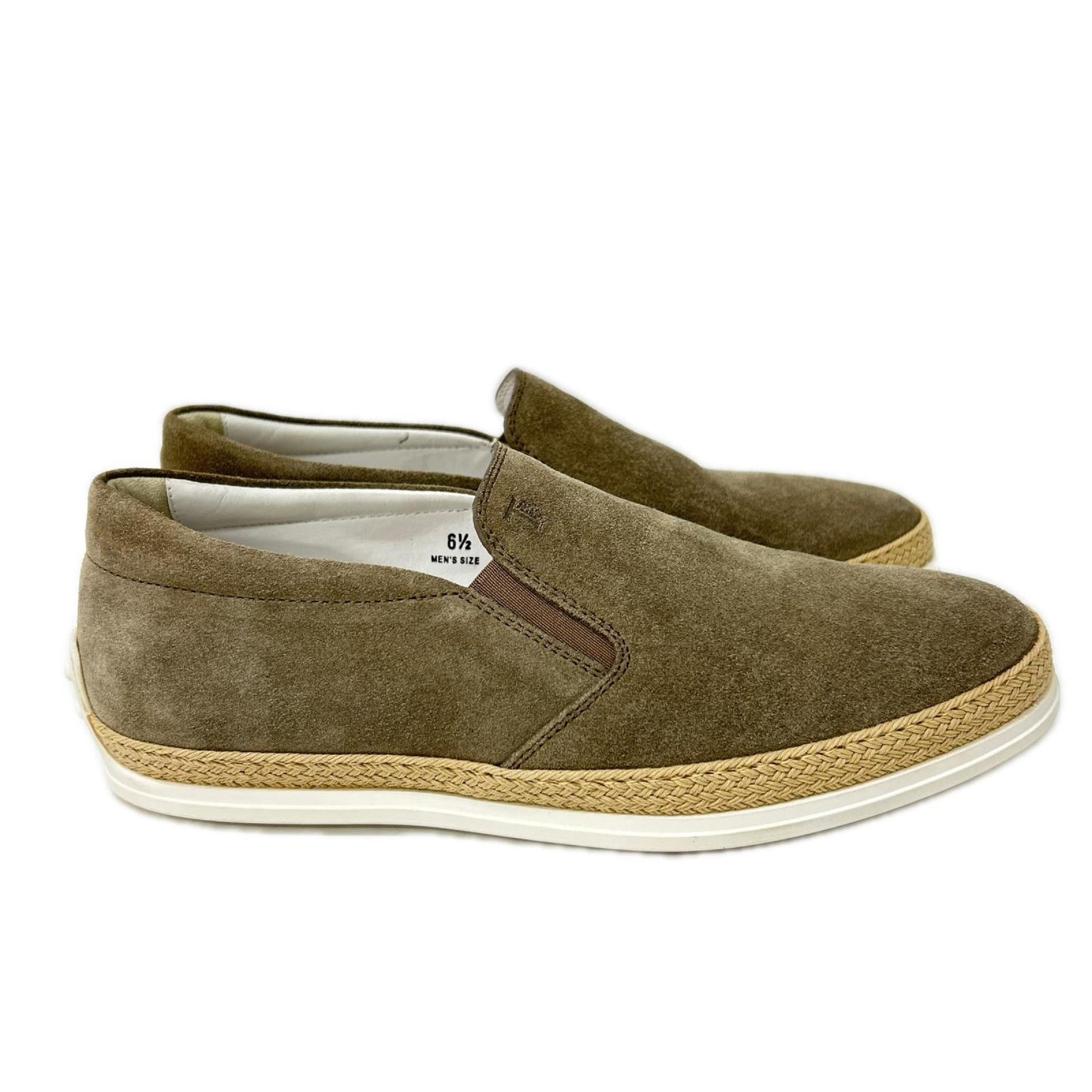 TOD'S トッズ パネル スエードレザースリッポンシューズ シューズ