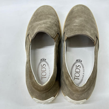 TOD'S トッズ パネル スエードレザースリッポンシューズ シューズ
