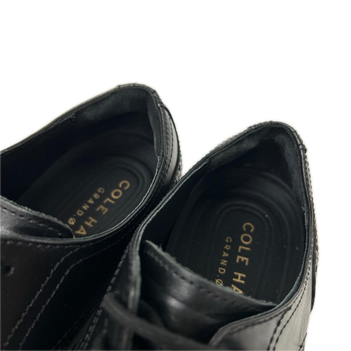 COLE HAAN コールハーン C23793 ブラック ウイングチップ セミブローグシューズ シューズ