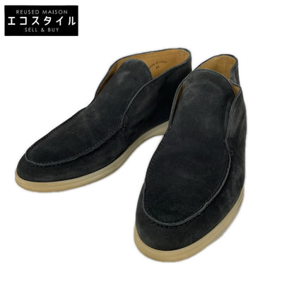 Loro Piana ロロピアーナ M53621 オープンウォーク スエード アンクルブーツ シューズ