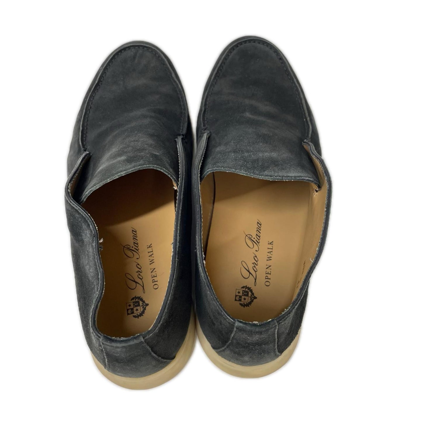Loro Piana ロロピアーナ M53621 オープンウォーク スエード アンクルブーツ シューズ