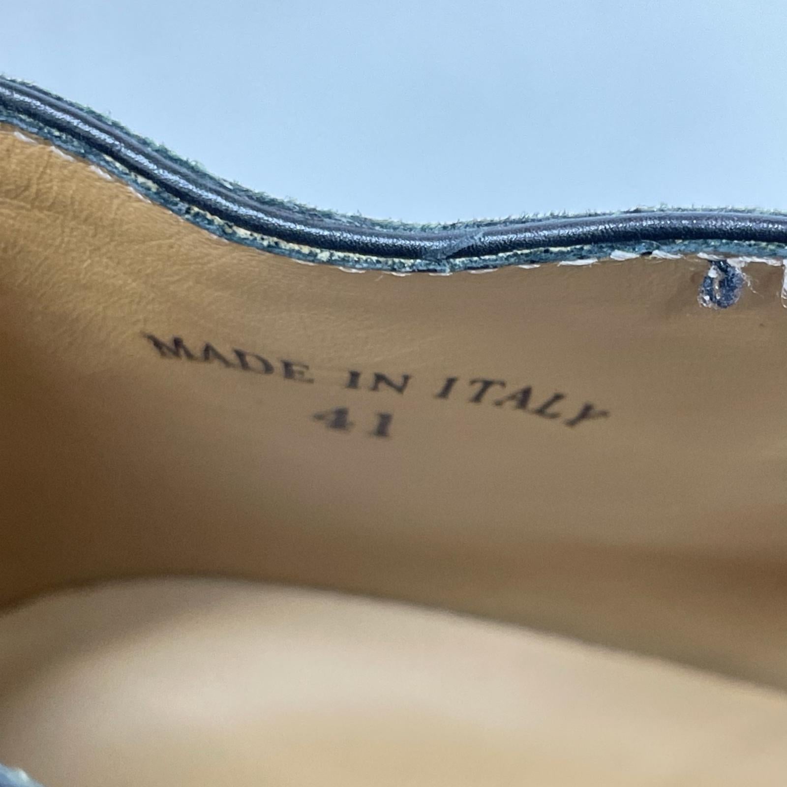 Loro Piana ロロピアーナ M53621 オープンウォーク スエード アンクルブーツ シューズ