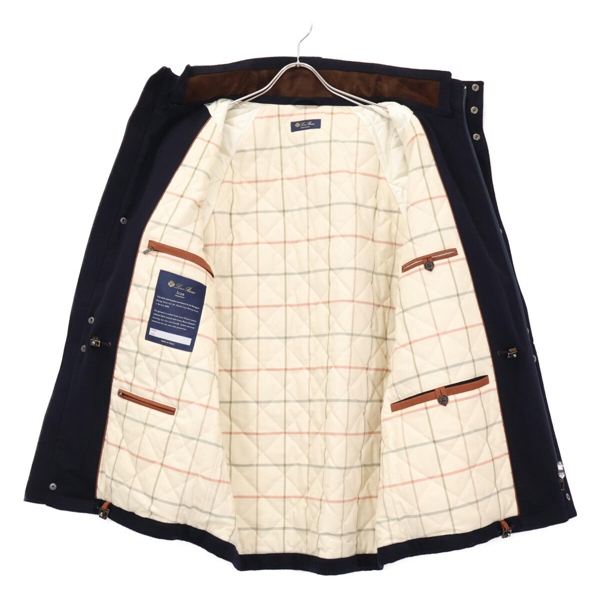 Loro Piana ロロピアーナ 【美品/国内正規】FAQ0481 ICER アイサー フィールド ジャケット カシミヤ100％ ジップアップ ジャケット ジャケット