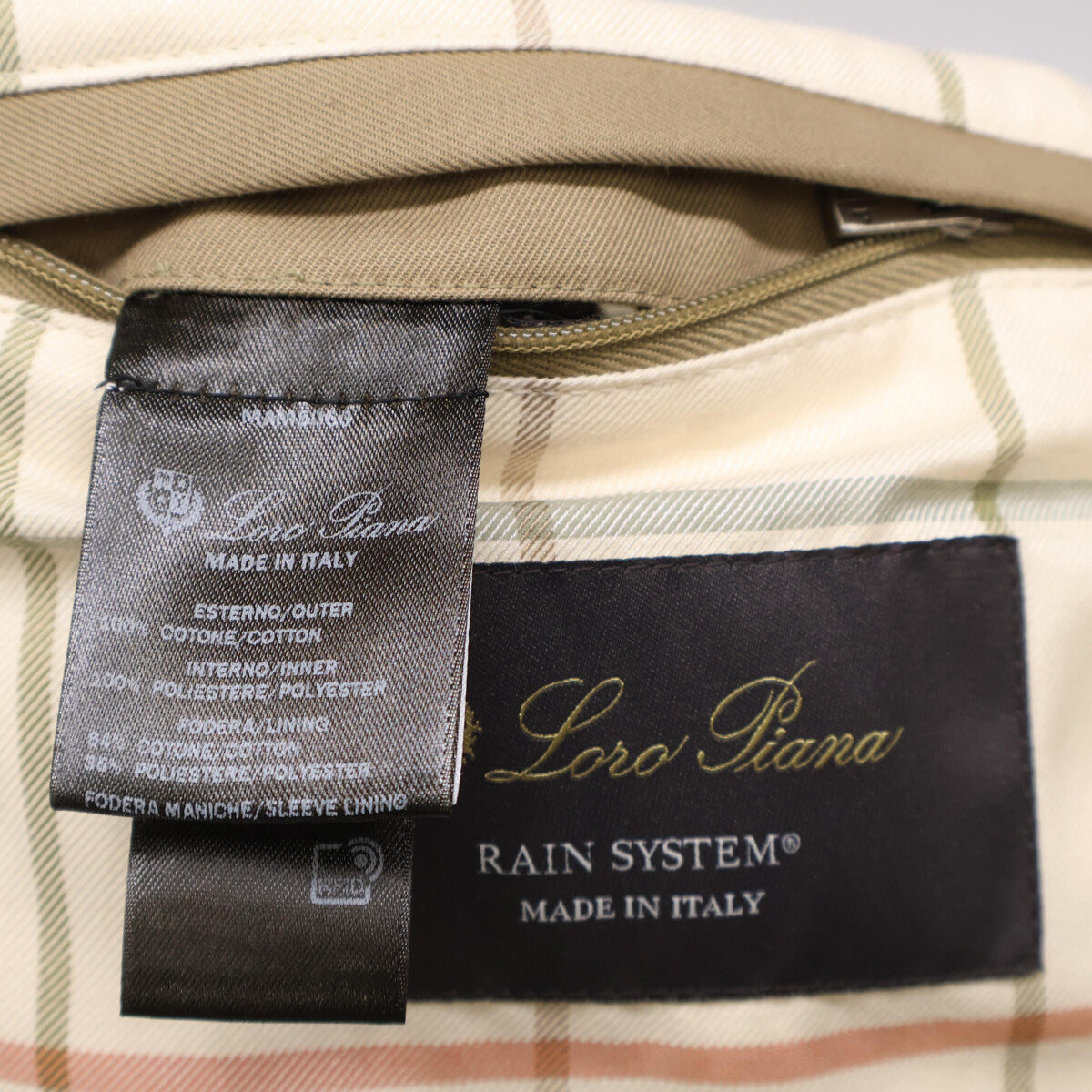 Loro Piana ロロピアーナ 【美品/国内正規】FAN6701 レインシステム ギャバジン スイングトップ ジャケット ジャケット