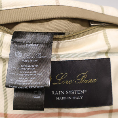 Loro Piana ロロピアーナ 【美品/国内正規】FAN6701 レインシステム ギャバジン スイングトップ ジャケット ジャケット