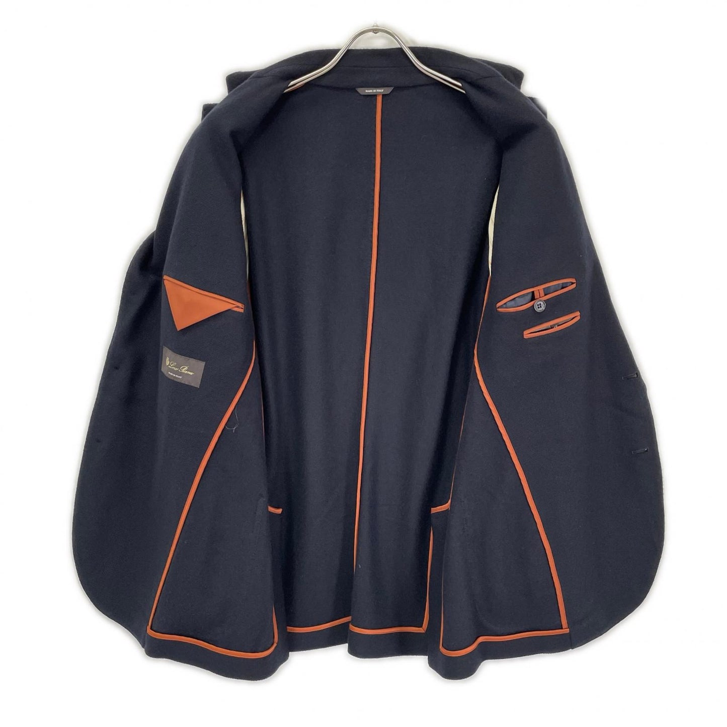 Loro Piana ロロピアーナ FA12572 シルク×カシミヤ ネイビー ジャケット ジャケット