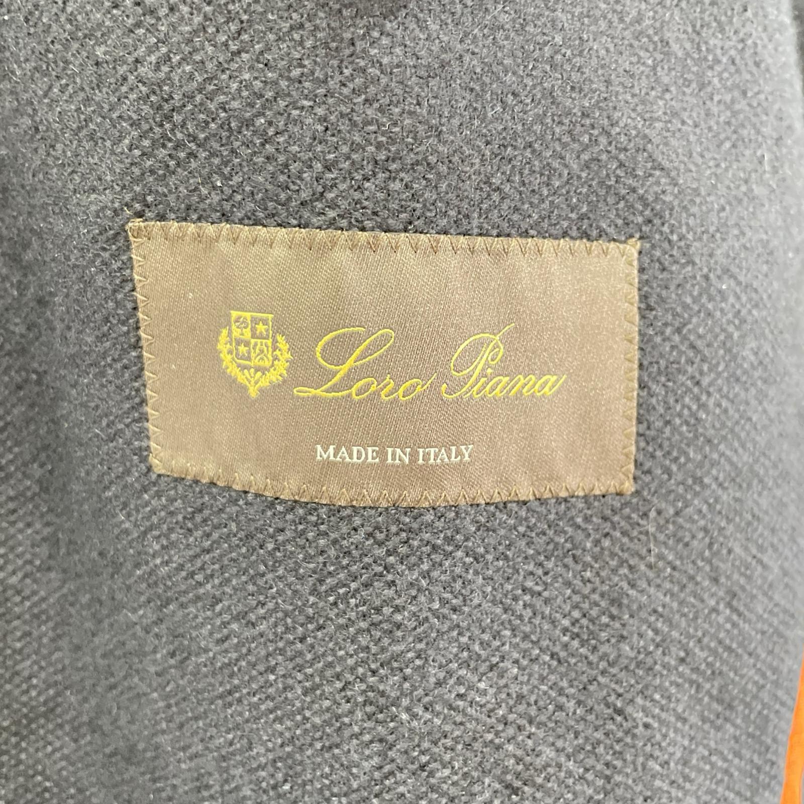 Loro Piana ロロピアーナ FA12572 シルク×カシミヤ ネイビー ジャケット ジャケット