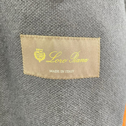 Loro Piana ロロピアーナ FA12572 シルク×カシミヤ ネイビー ジャケット ジャケット