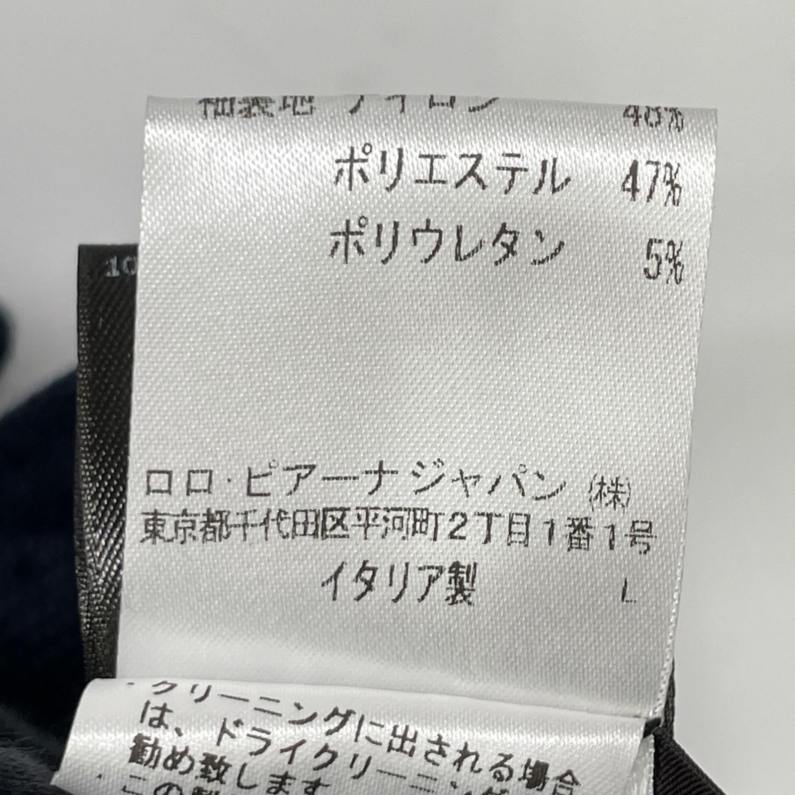 Loro Piana ロロピアーナ FA12572 シルク×カシミヤ ネイビー ジャケット ジャケット