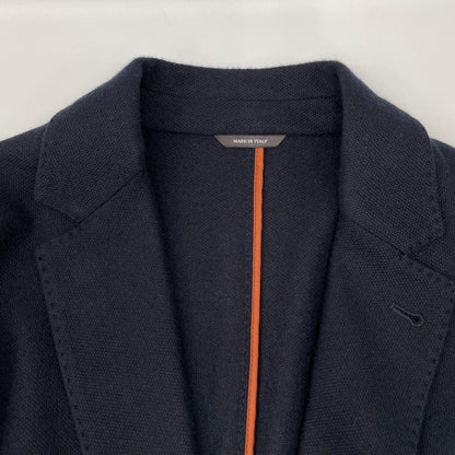 Loro Piana ロロピアーナ FA12572 シルク×カシミヤ ネイビー ジャケット ジャケット