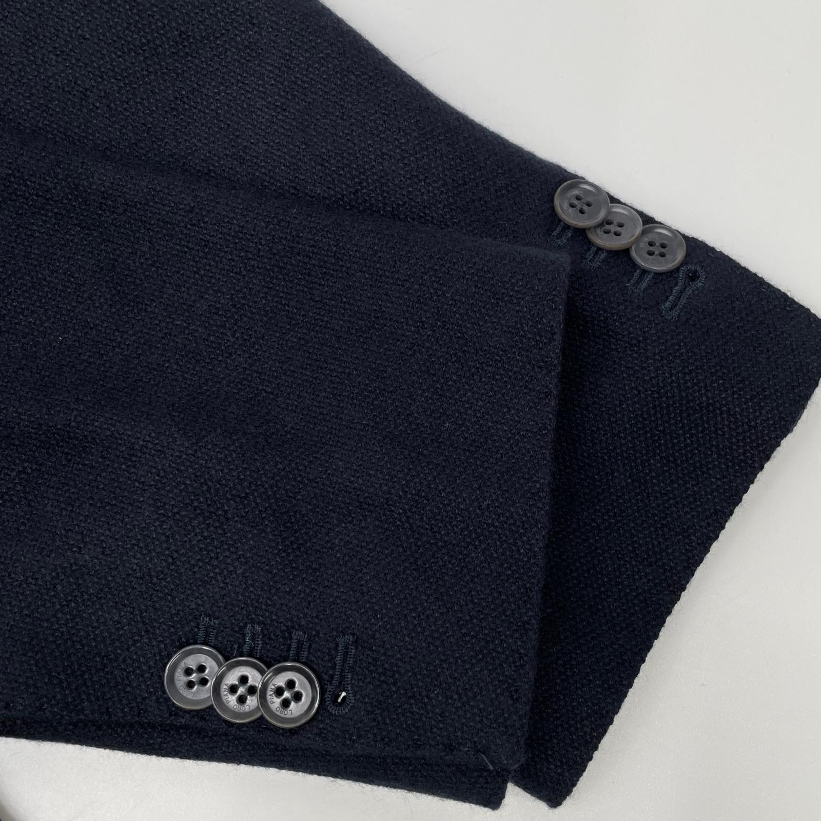 Loro Piana ロロピアーナ FA12572 シルク×カシミヤ ネイビー ジャケット ジャケット