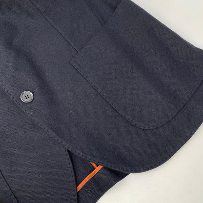 Loro Piana ロロピアーナ FA12572 シルク×カシミヤ ネイビー ジャケット ジャケット