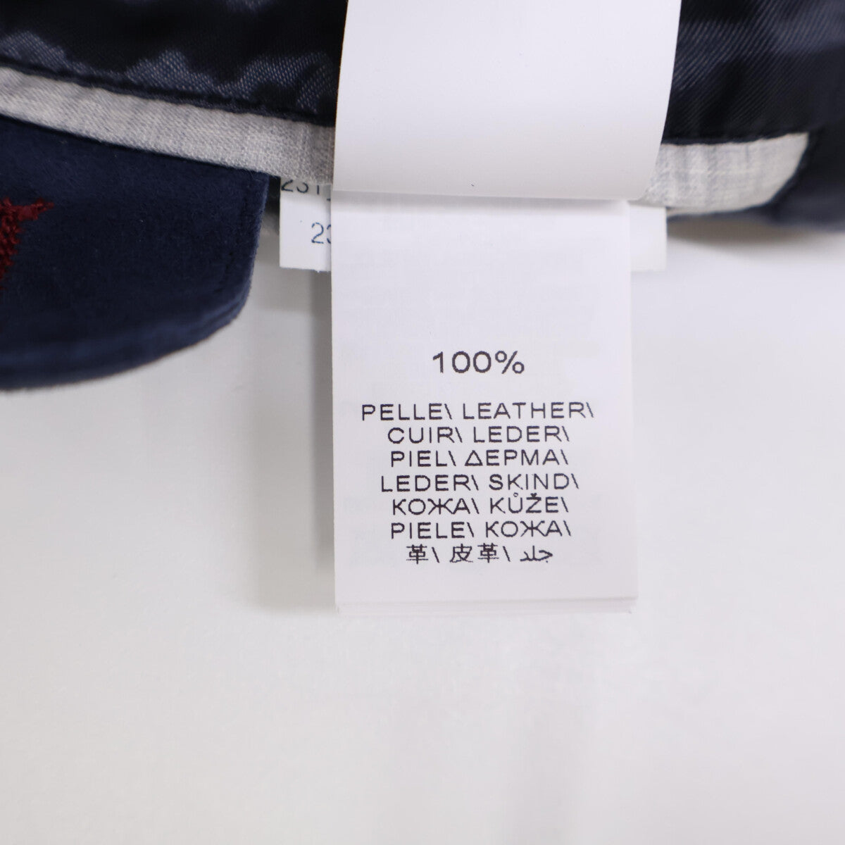 BRUNELLO CUCINELLI ブルネロクチネリ 【新品同様/国内正規】M0PCF1929 パンチングスムースレザー スタンドカラーブルゾン ジャケット