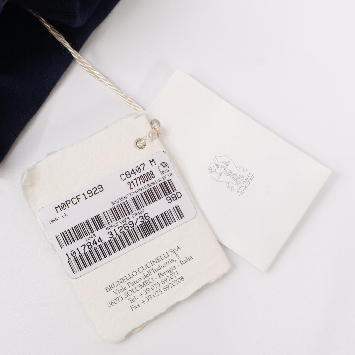 BRUNELLO CUCINELLI ブルネロクチネリ 【新品同様/国内正規】M0PCF1929 パンチングスムースレザー スタンドカラーブルゾン ジャケット