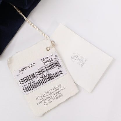 BRUNELLO CUCINELLI ブルネロクチネリ 【新品同様/国内正規】M0PCF1929 パンチングスムースレザー スタンドカラーブルゾン ジャケット