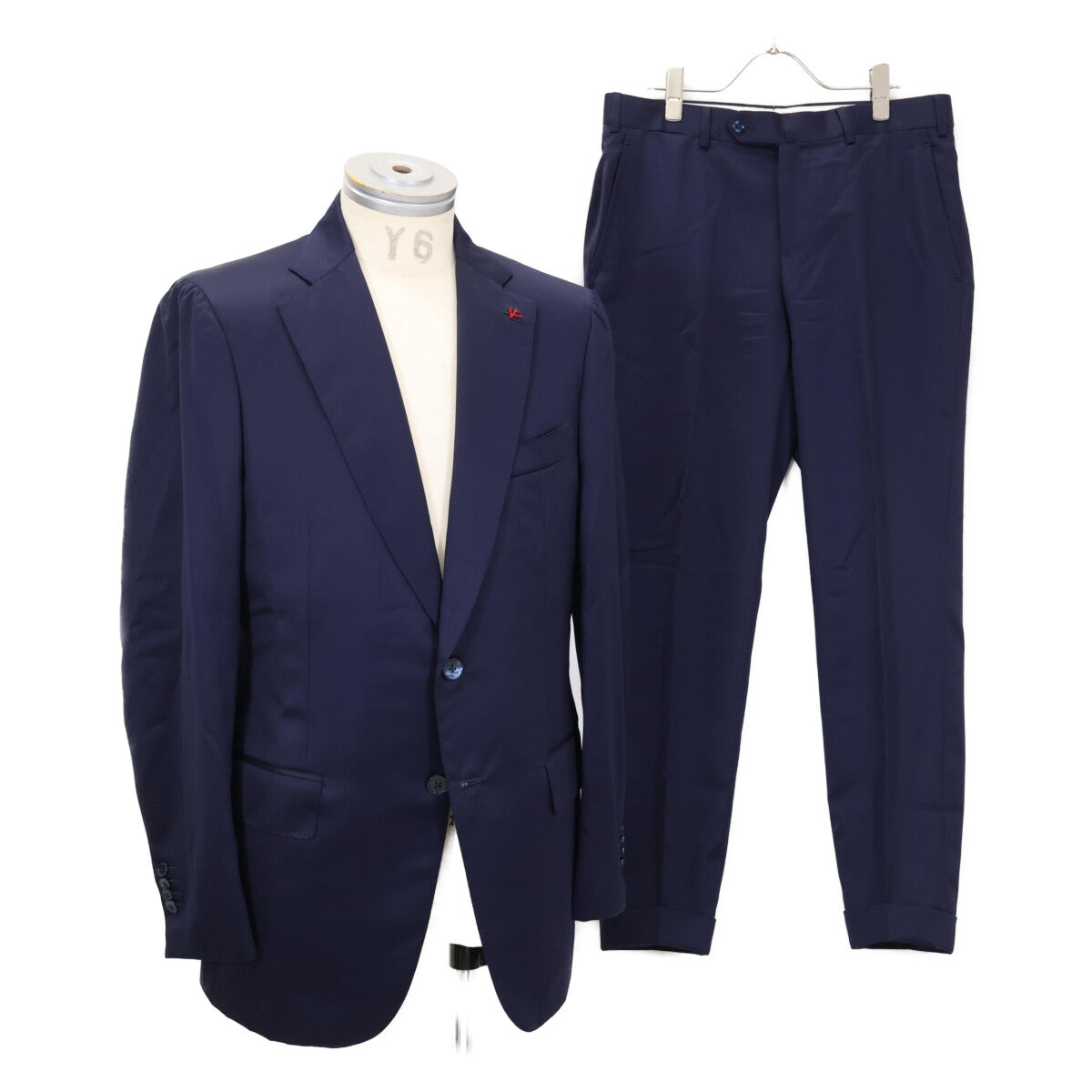 ISAIA イザイア 【美品/国内正規】PR41 01647 01006 ウール 2Bシングルスーツ スーツ セットアップ