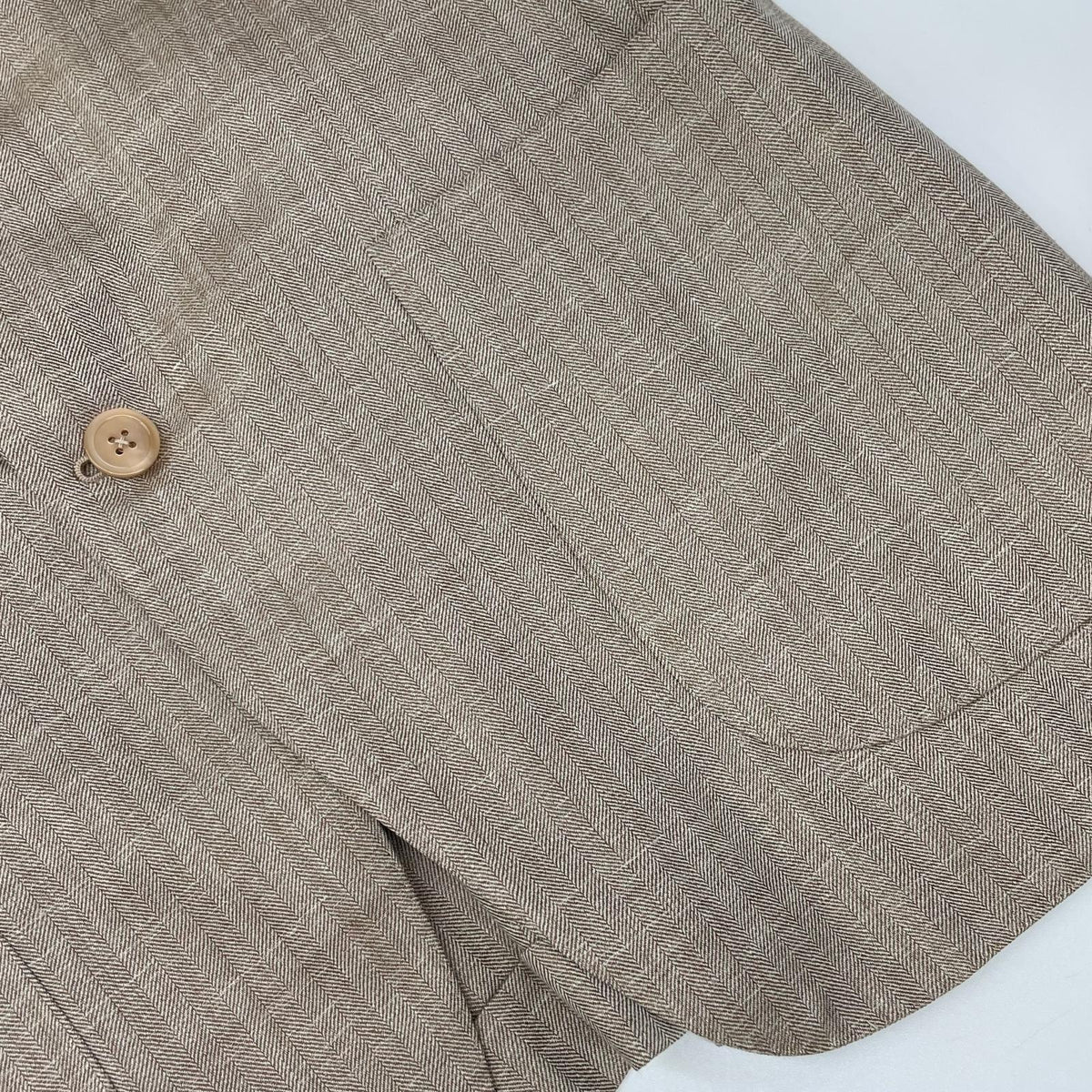 ISAIA イザイア PR41 04965 02770 ベージュ ウール×シルク×リネン ジャケット ジャケット