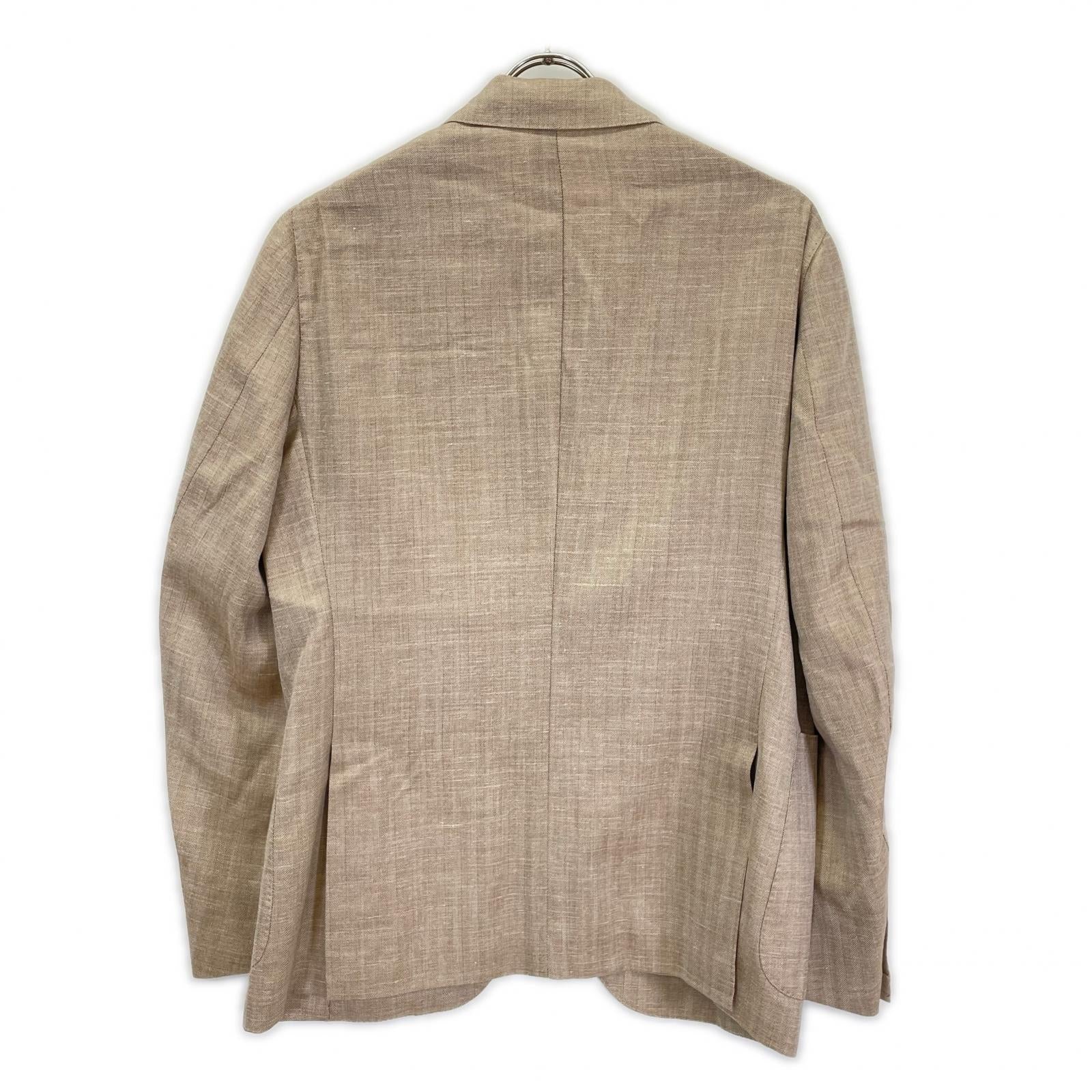 ISAIA イザイア PR41 04965 02770 ベージュ ウール×シルク×リネン ジャケット ジャケット