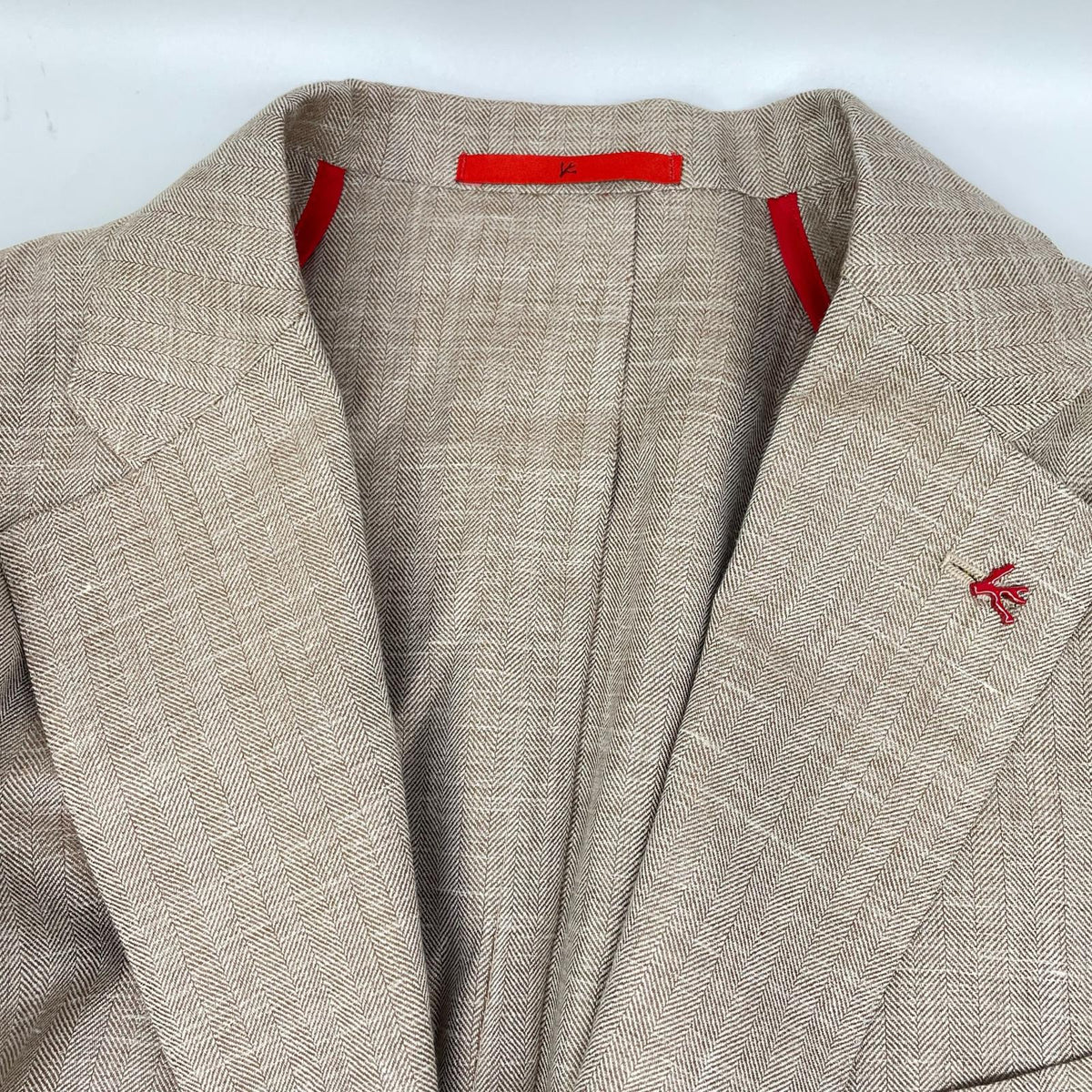 ISAIA イザイア PR41 04965 02770 ベージュ ウール×シルク×リネン ジャケット ジャケット