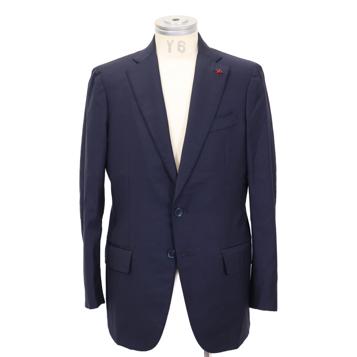 ISAIA イザイア 【美品/国内正規】PR41 02936 01542 ウール 2Bシングルスーツ スーツ セットアップ