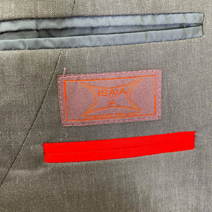 ISAIA イザイア PR41 06649 03523 ネイビー ウールリネン シングルジャケット ジャケット