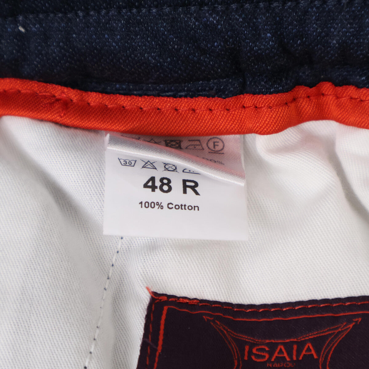 ISAIA イザイア 【美品/国内正規】PR41 06612 03556 コットン 2Bシングル カジュアルスーツ スーツ セットアップ