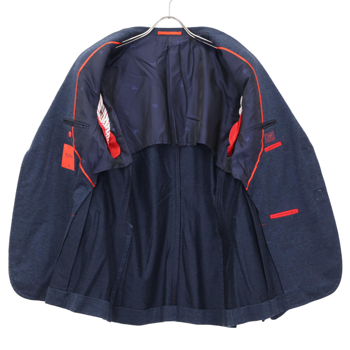 ISAIA イザイア 【美品/国内正規】PR41 06612 03556 コットン 2Bシングル カジュアルスーツ スーツ セットアップ
